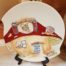 Assiette Porcelaine Champignon Souris