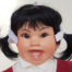 Poupée porcelaine 50 cm Peint-main Gaby Despréaux Lin